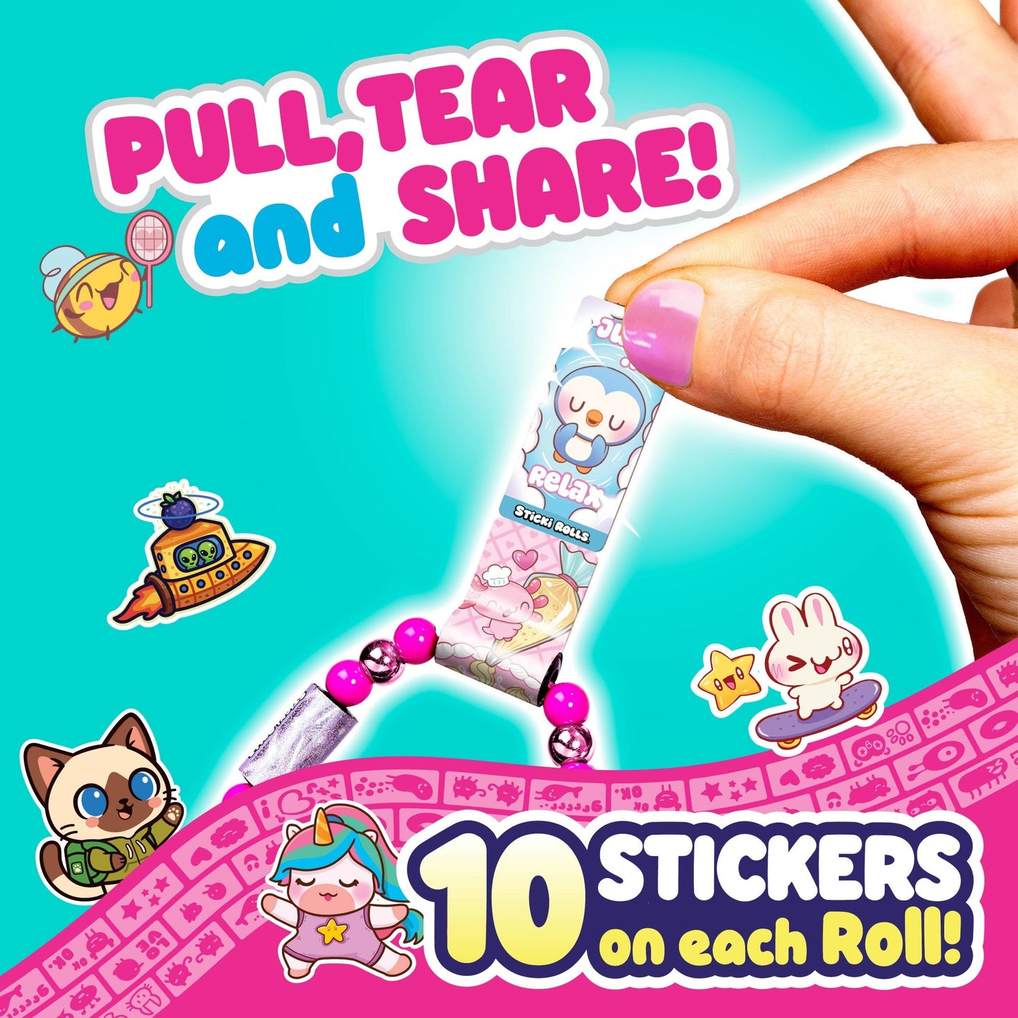 Sticki Rolls Book S3