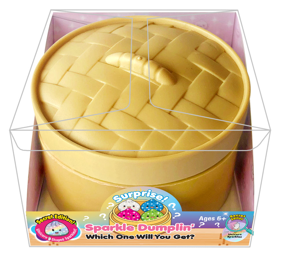 Unicorn Shaped Glitter Secret Sparkle Dumplin