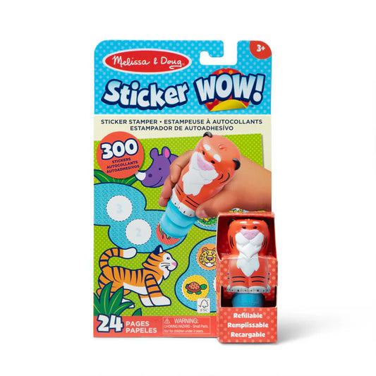 Tiger Sticker WOW!™ Activity Pad & Sticker Stamper