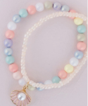 Boutique Pastel Shell Bracelet