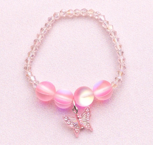 Holo Pink Crystal Bracelet