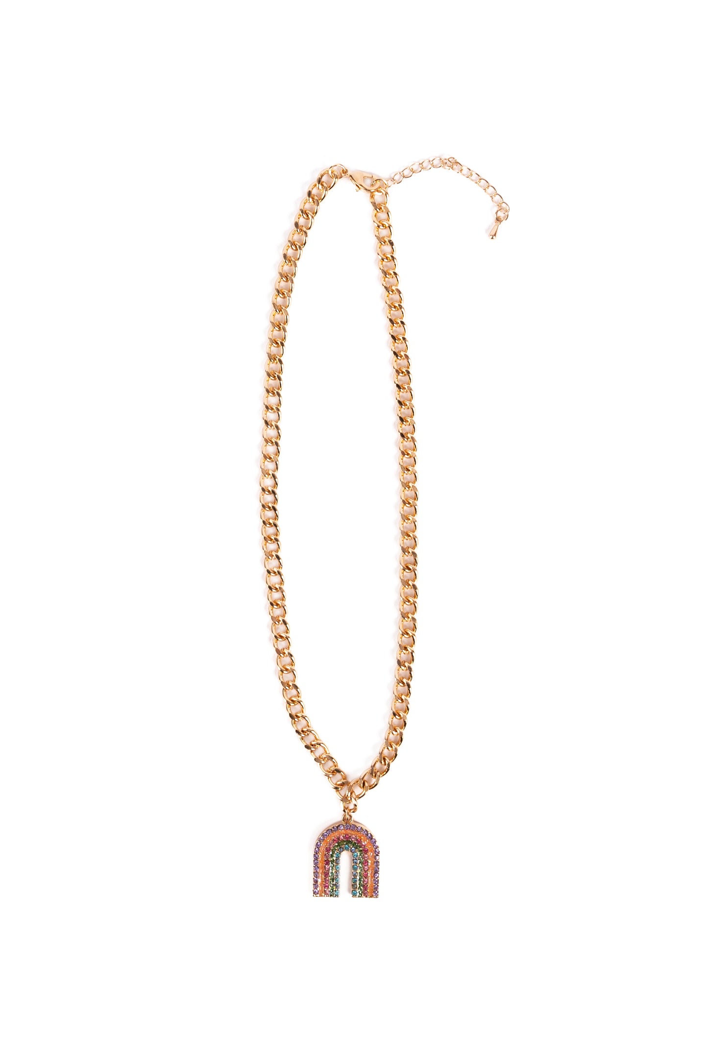 Somewhere Over the Rhinestone Necklace