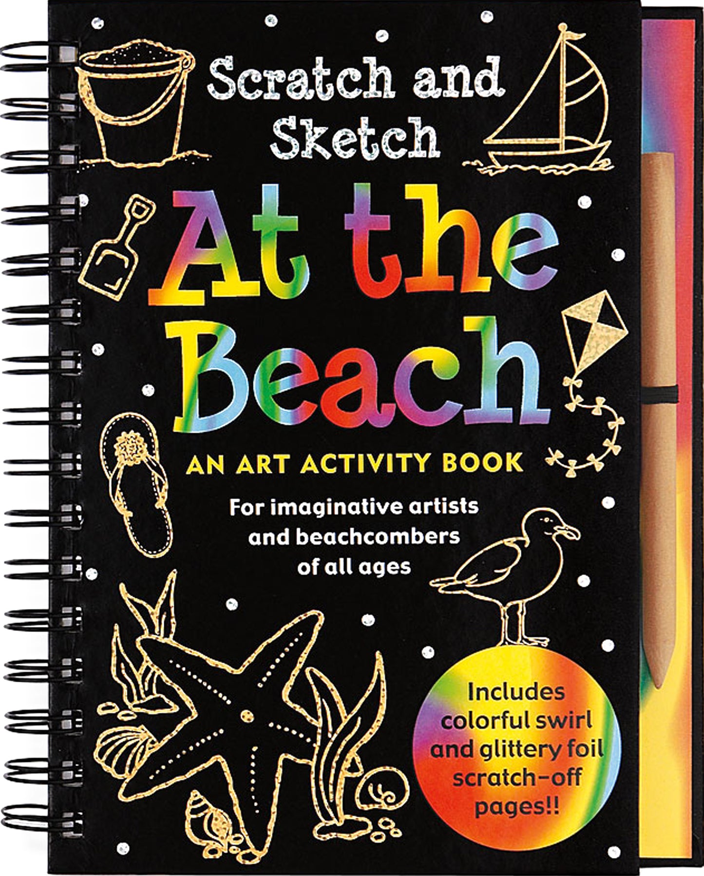At the Beach Scratch & Sketch