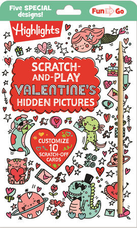 Scratch & Play Valentine's Hidden Pictures