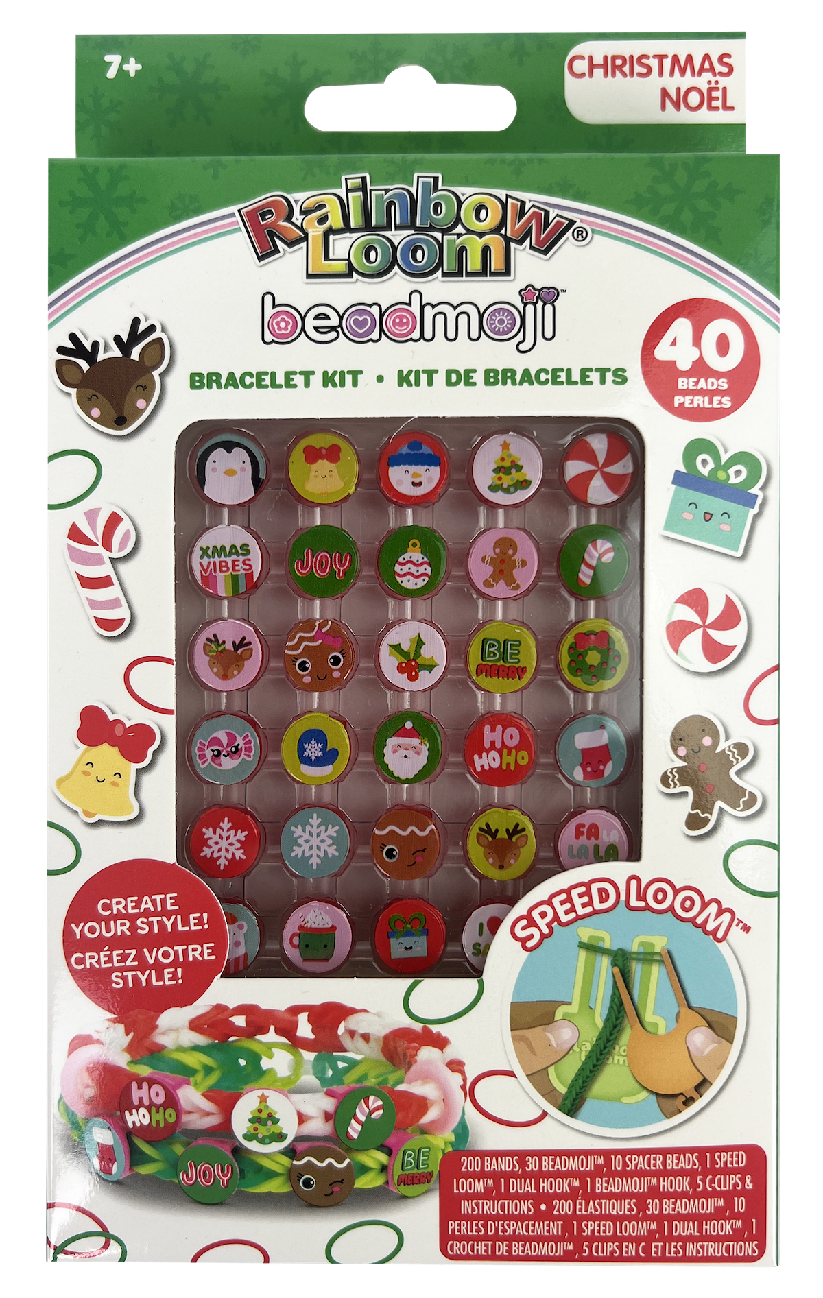 Holly Jolly Beadmoji Kit