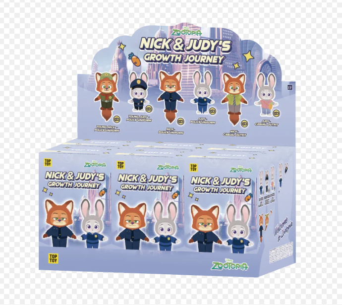 Zootopia Nick & Judy's Growth Series Blind Box