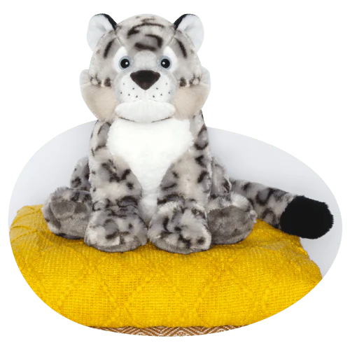 Snow Leopard Plush Fahlo