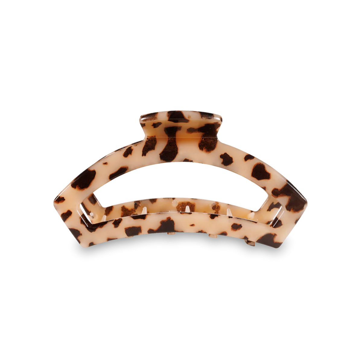 Open Blonde Tortoise Small Clip