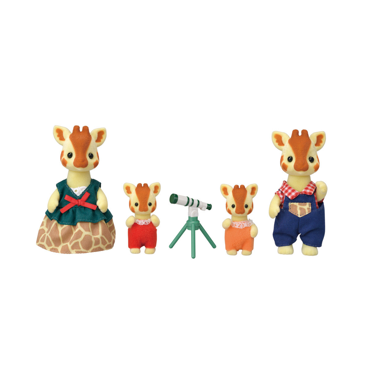 Calico Highbranch Giraffe Family