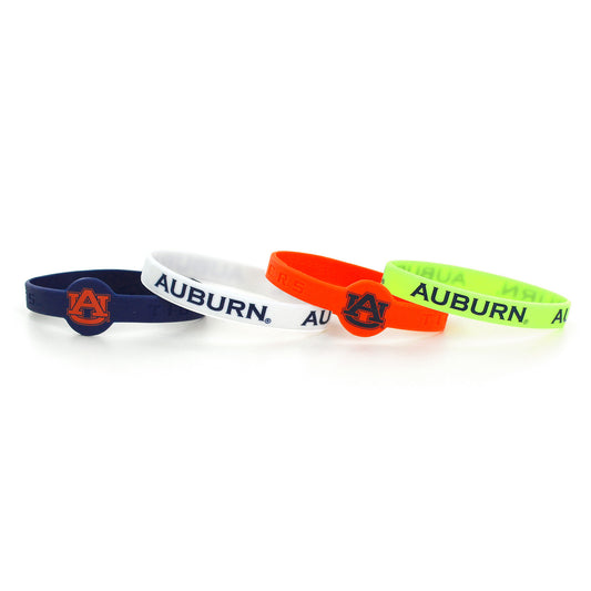 Auburn Silicone Bracelet 4pk