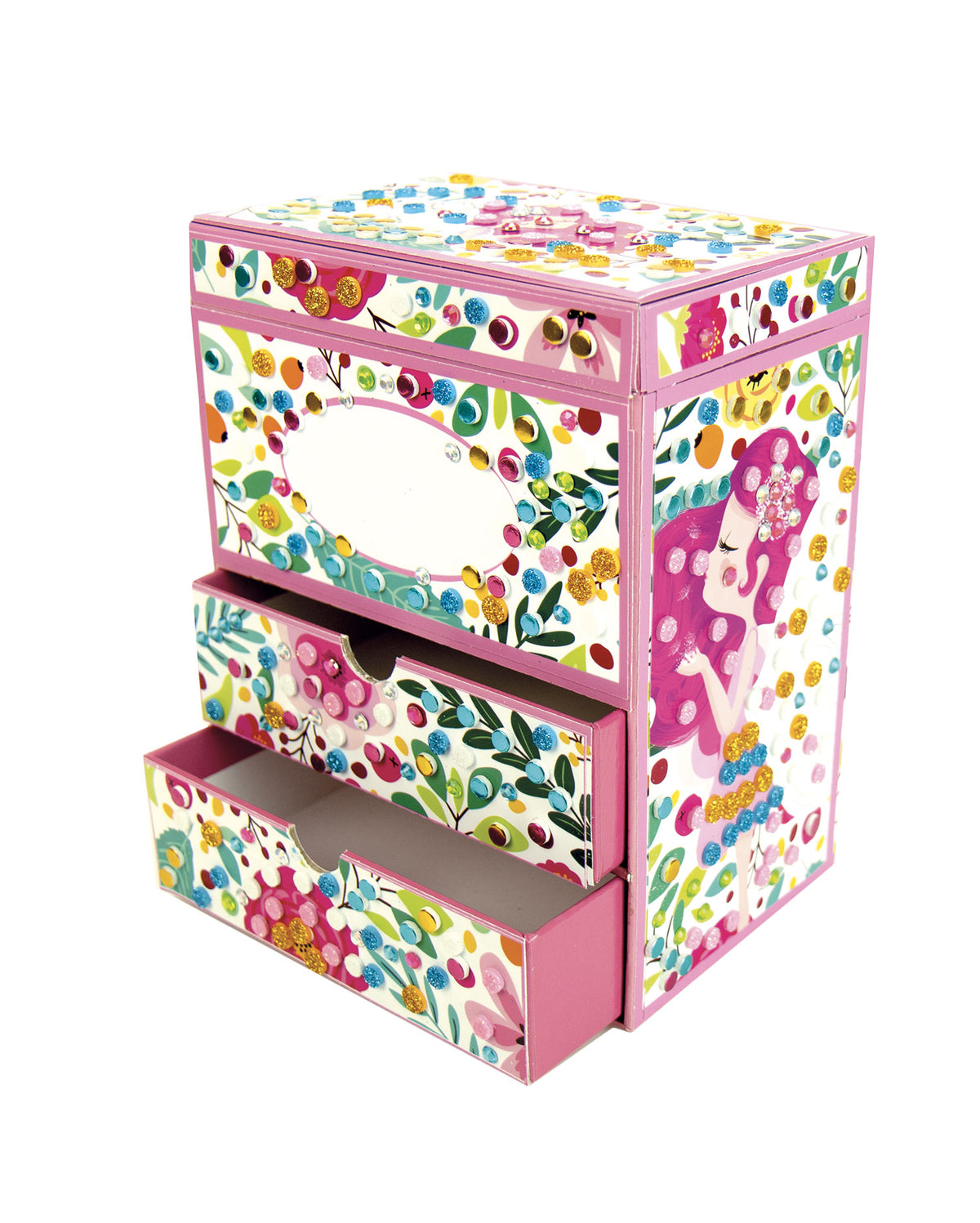 3D Mosaics Jewelry Box