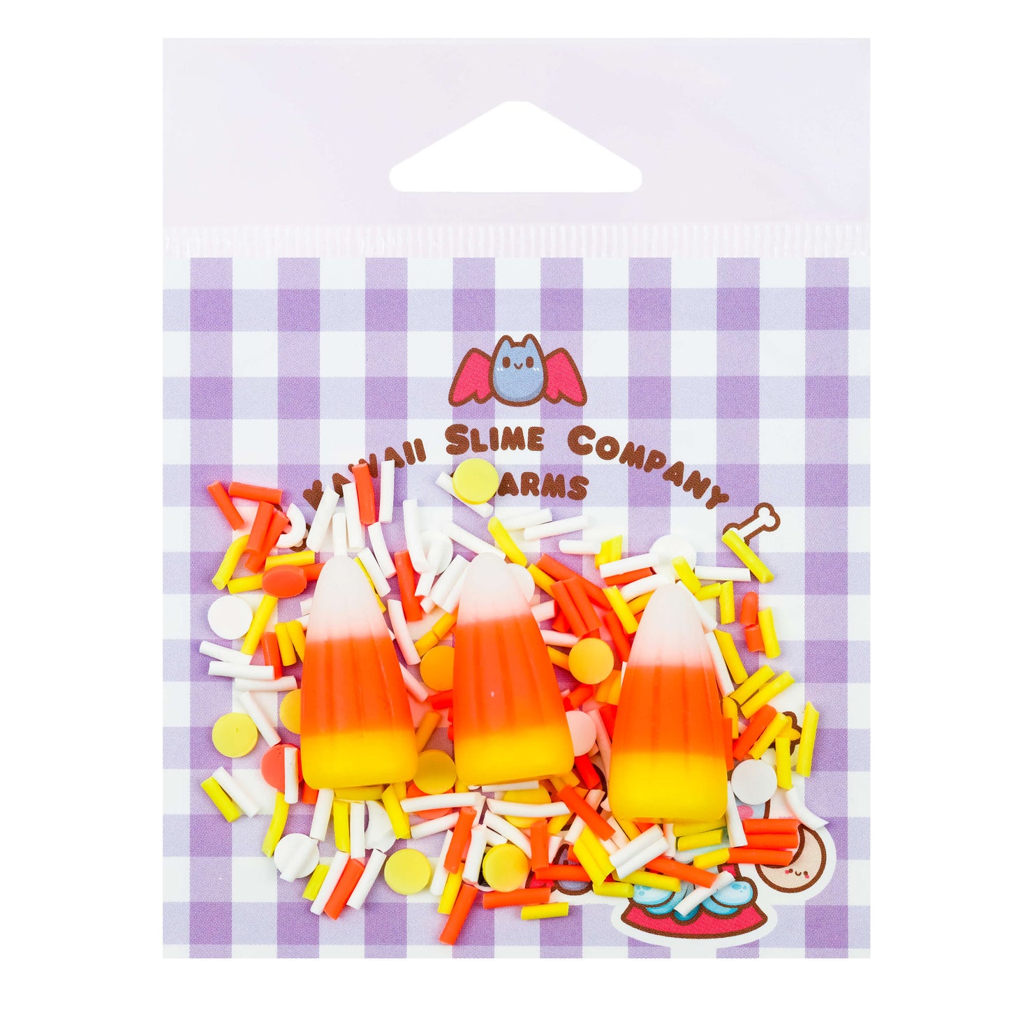 Candy Corn Crush Slime Toppings Bag