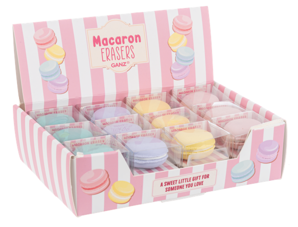 Macaron Erasers