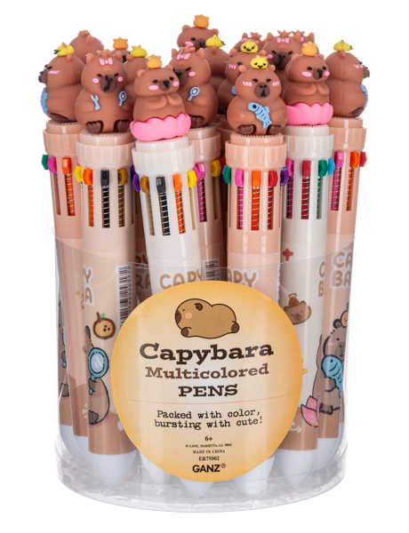 Capybara Clicker Pen