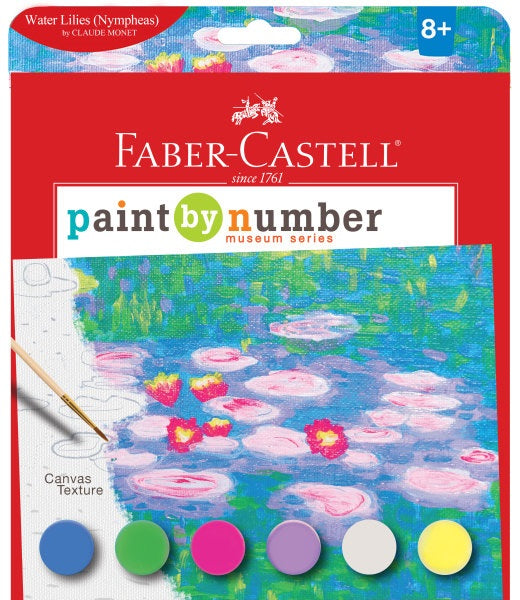 Paint by # Water Lillies