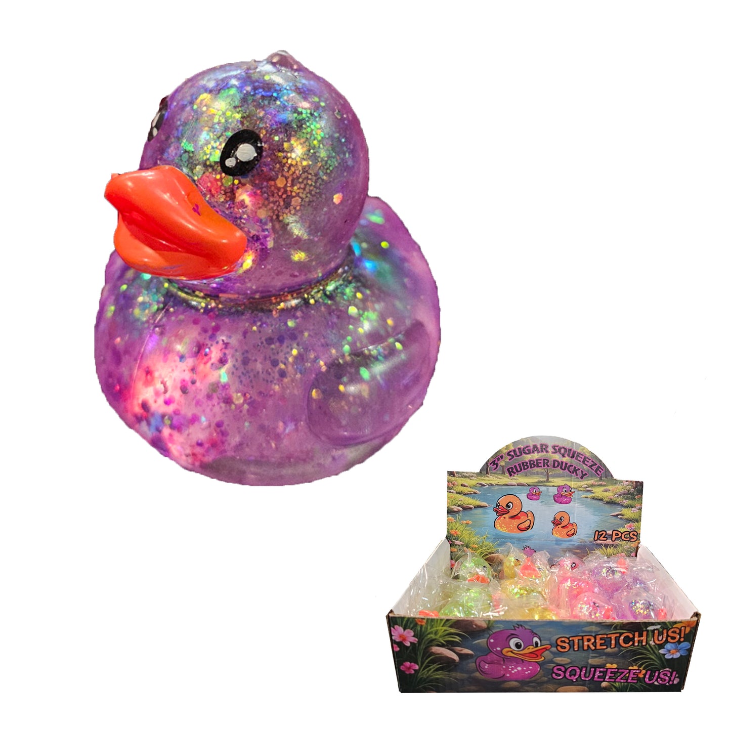 Sugar Squeeze Rubber Ducky