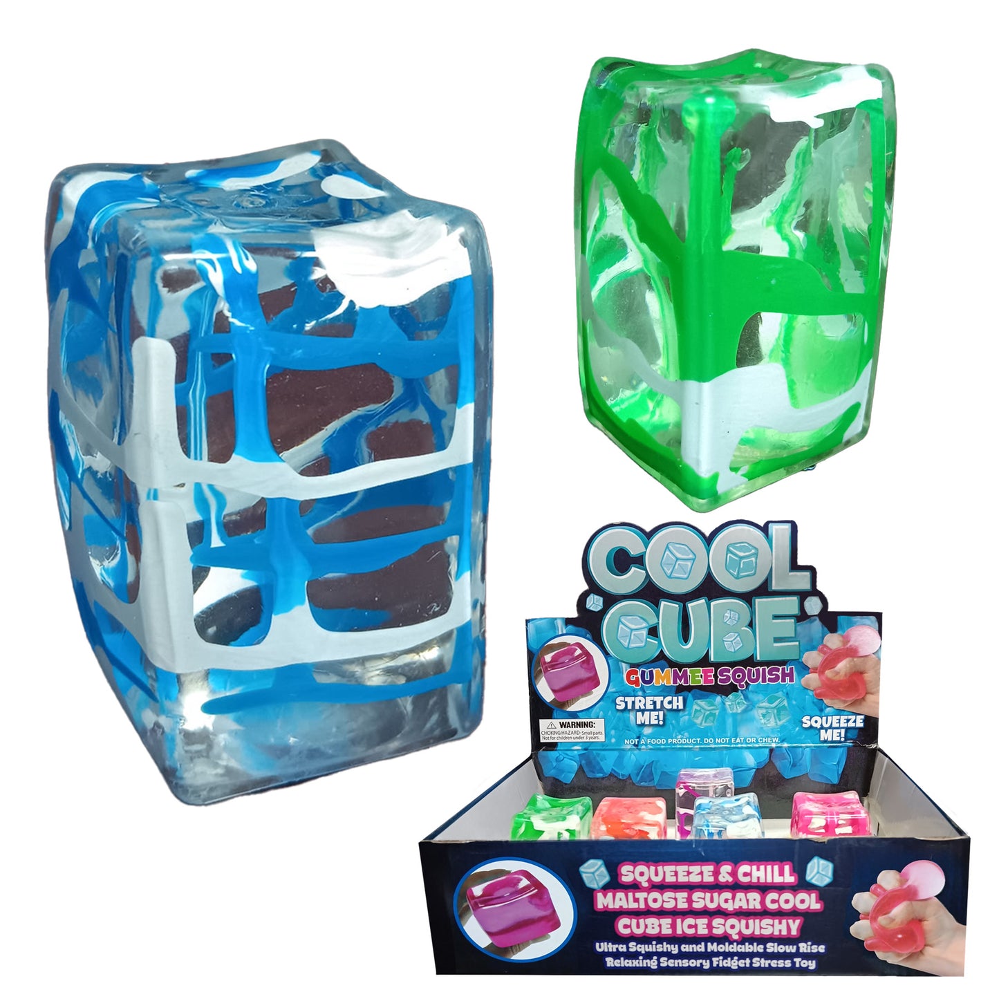 Ink Splatter Sugar Squeeze Cube