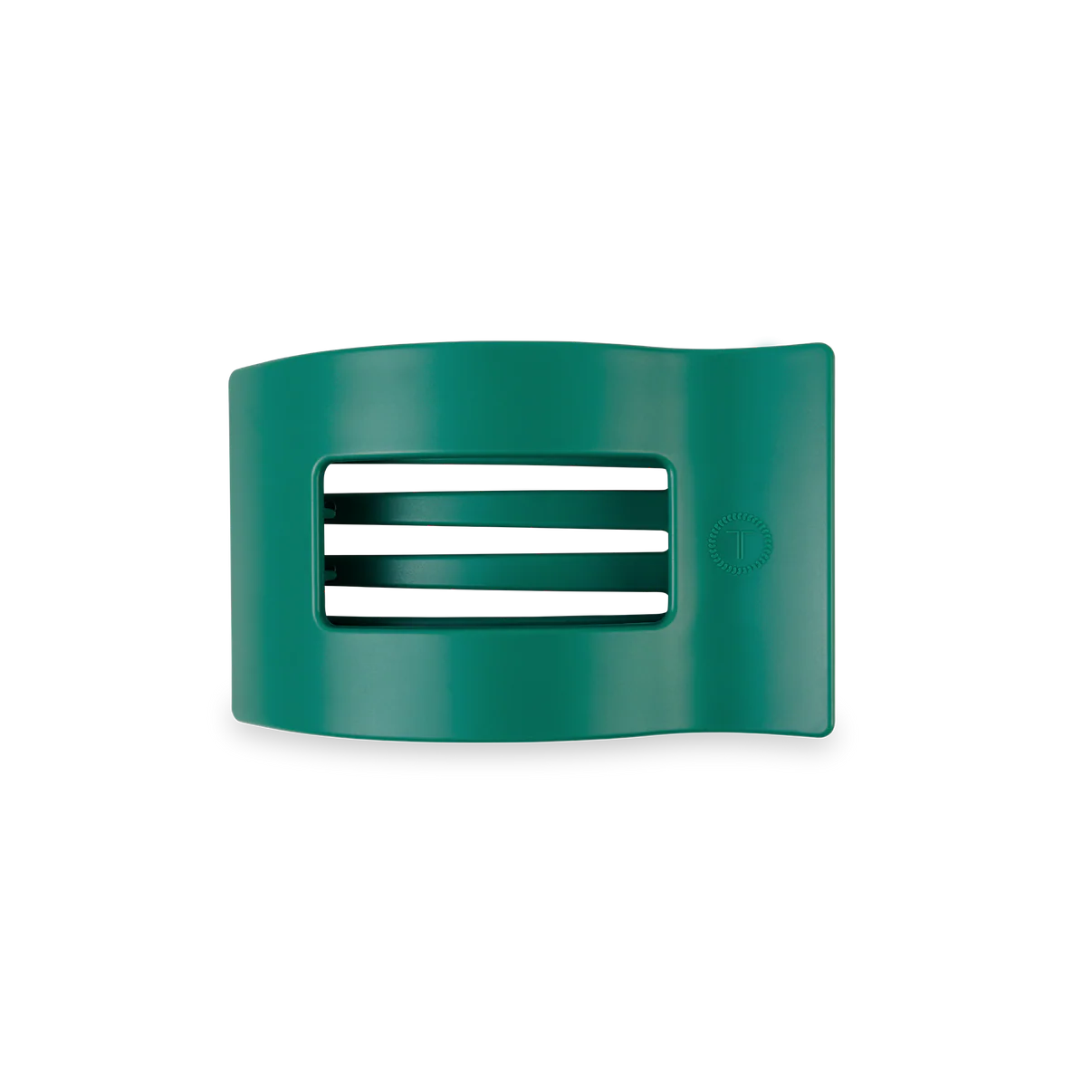 Fir Real Small Flat Rectangle Hair Clip