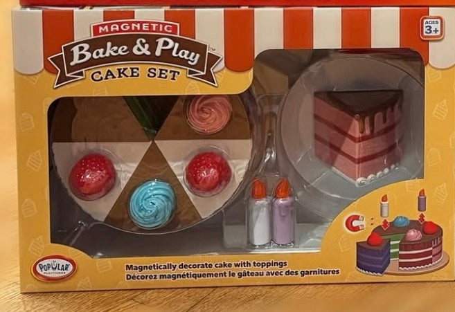 Magnetic Cake Play Set