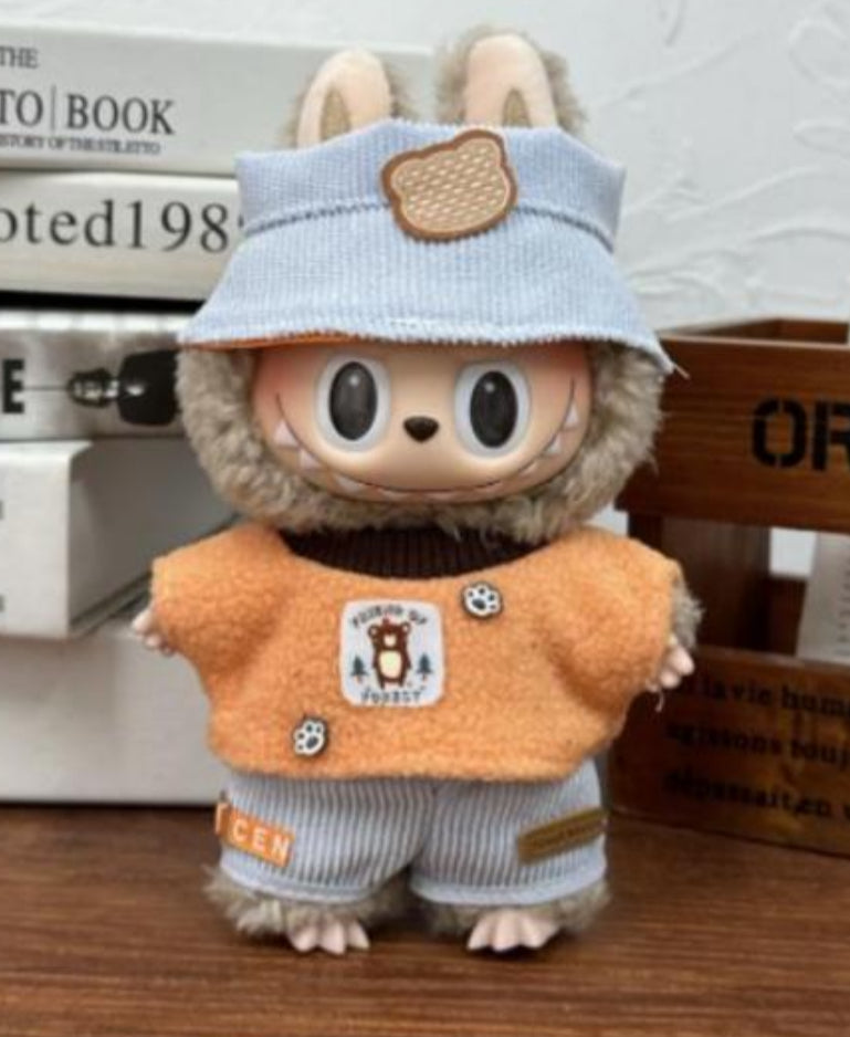 Cute Bear Cord Set W/Hat