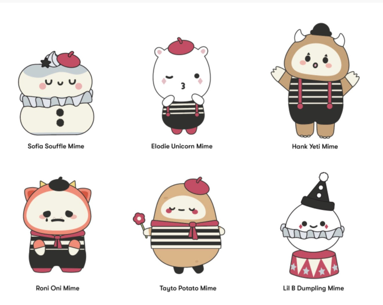 Mimes Smoko Friends Blind Box