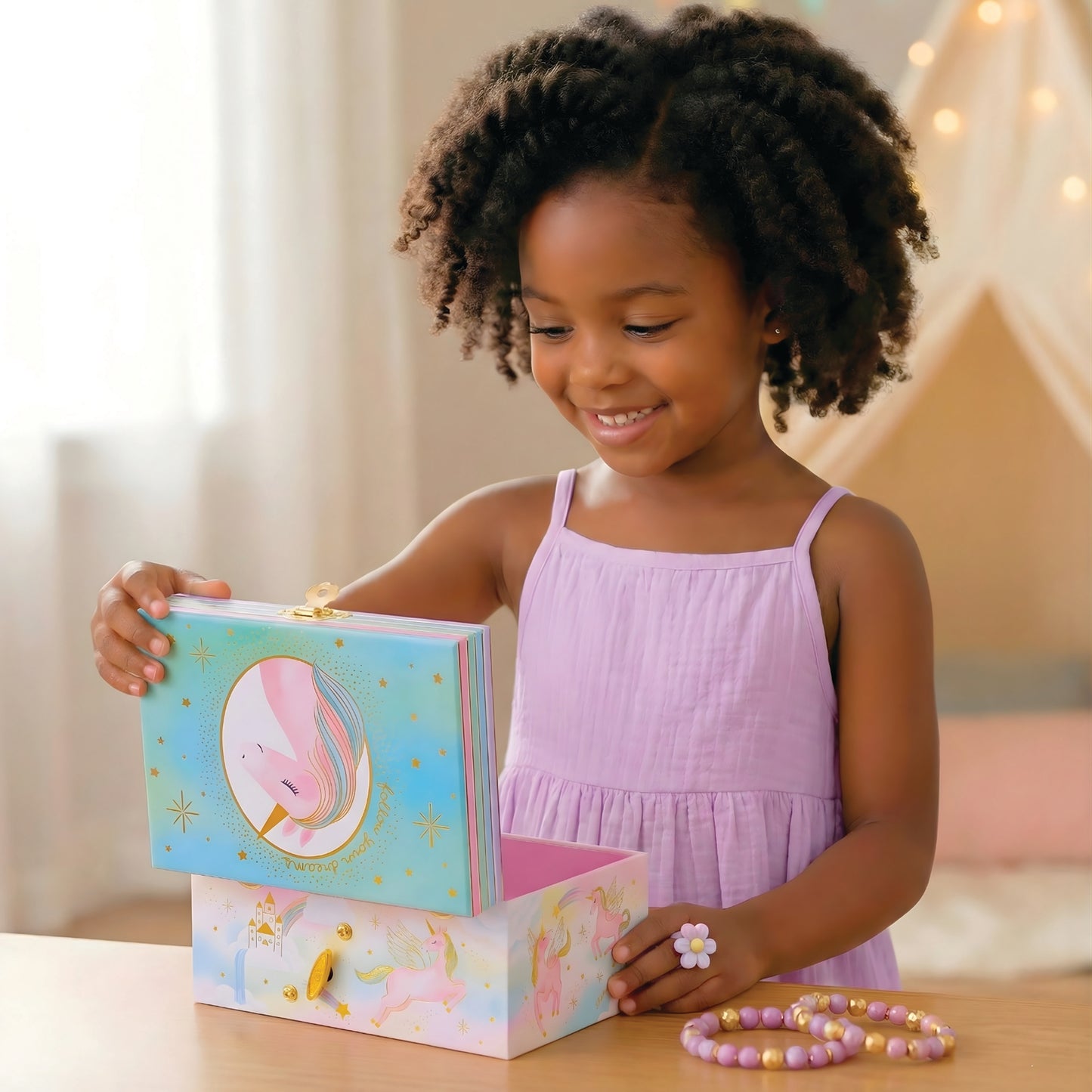 Unicorn Musical Jewelry Box Deluxe