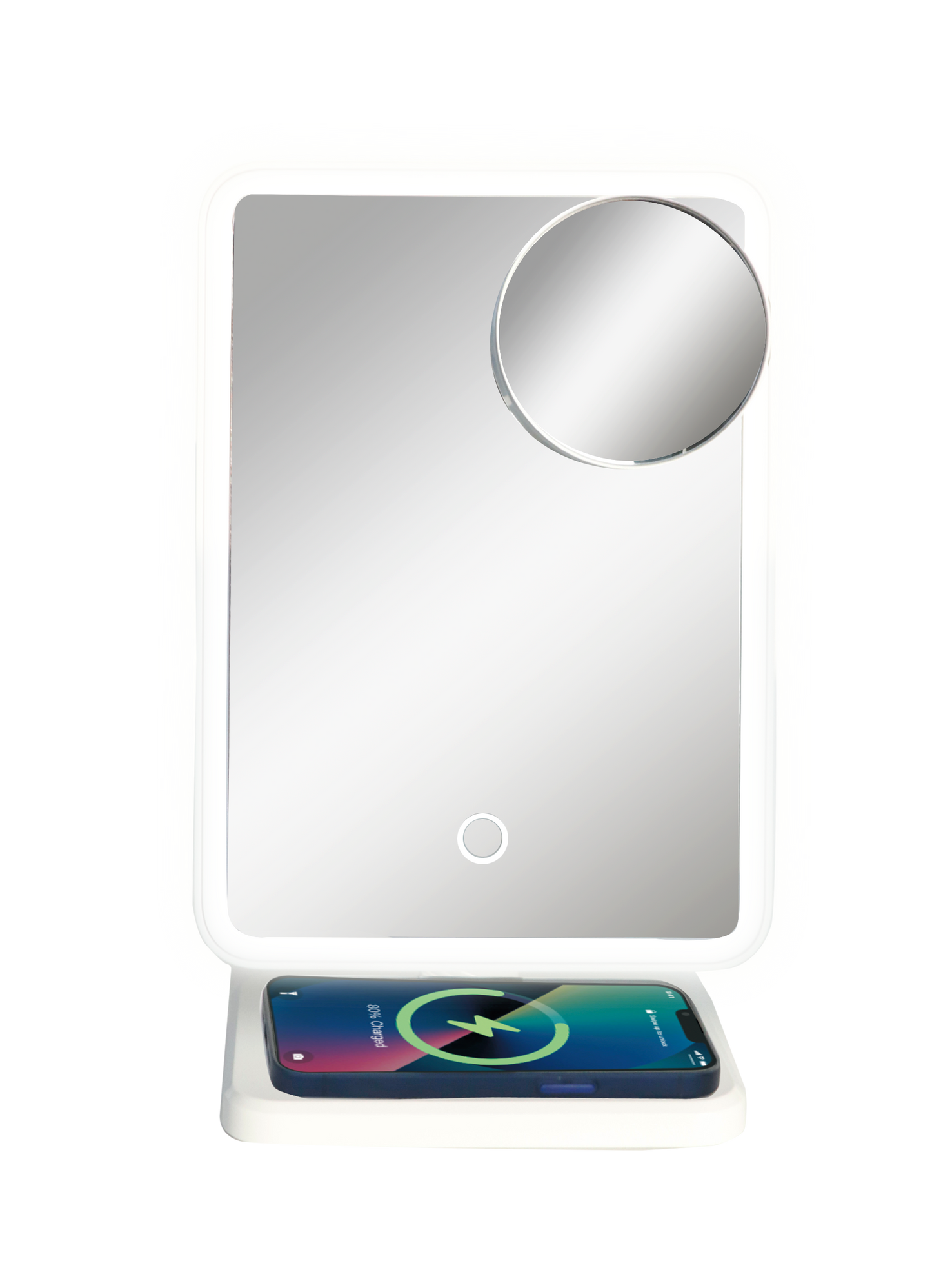 Vanity Mirror Speaker: White
