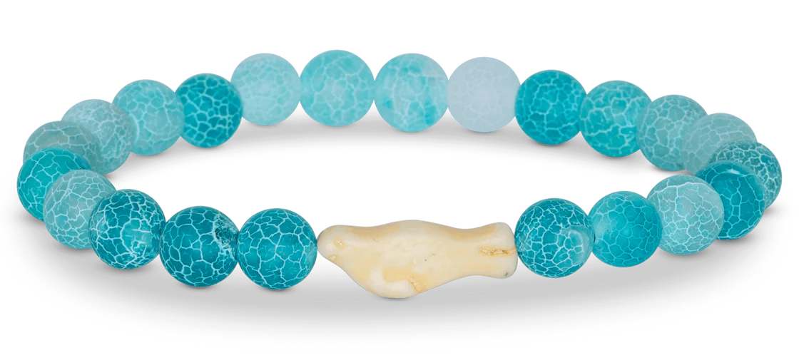 Aqua Blue Seal Bracelet