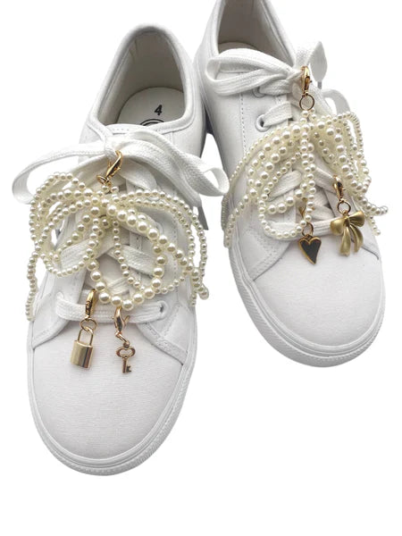 Pearl Shoe Charms