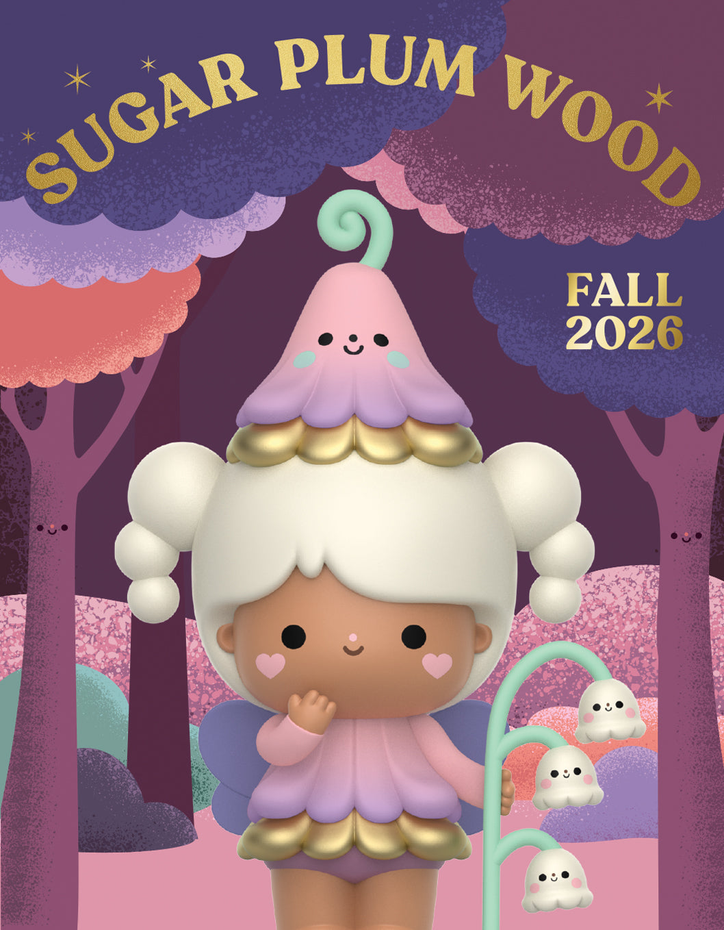 MOMIJI SUGAR PLUM WOOD BB PLUSH ASST