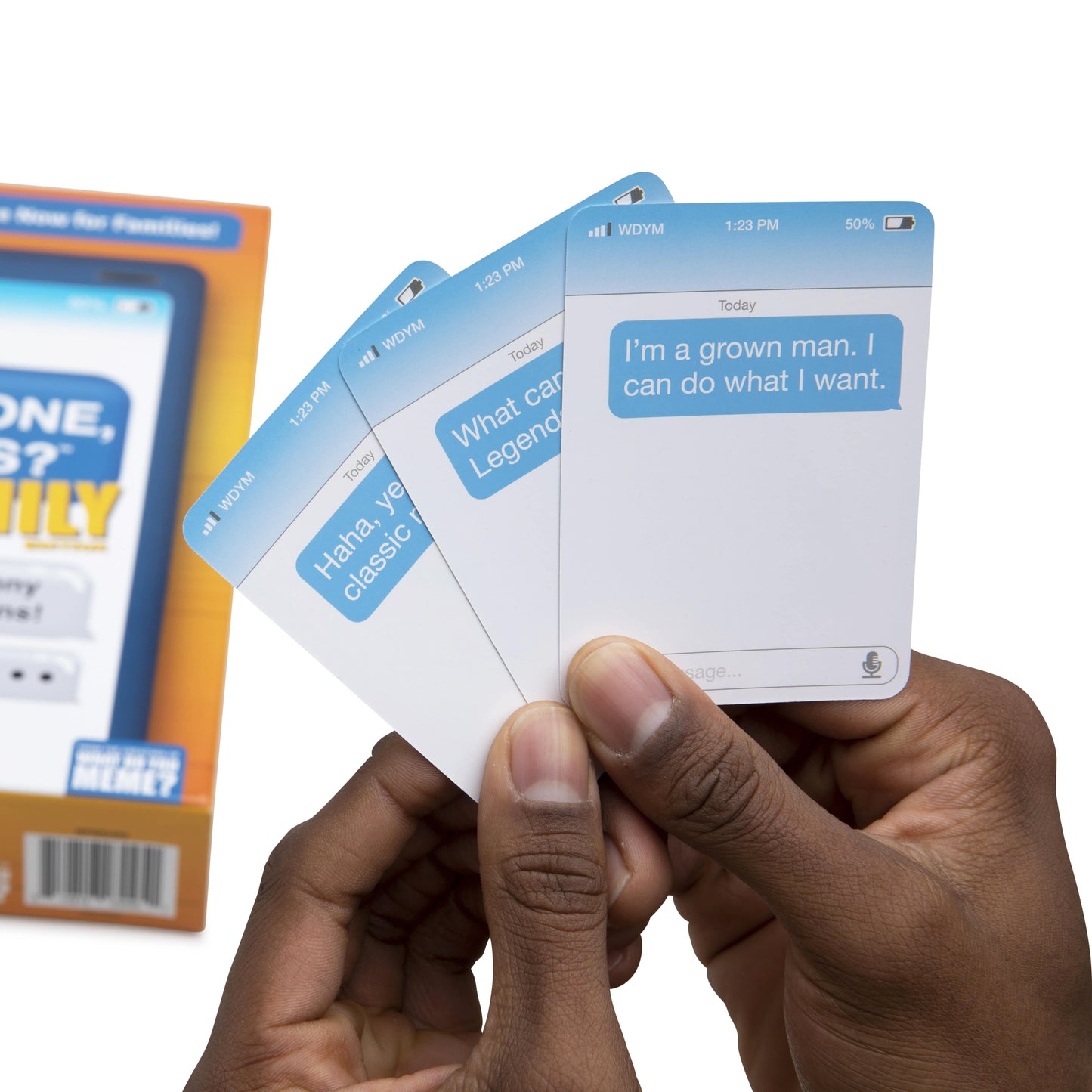 New Phone Who Dis Fam Edition