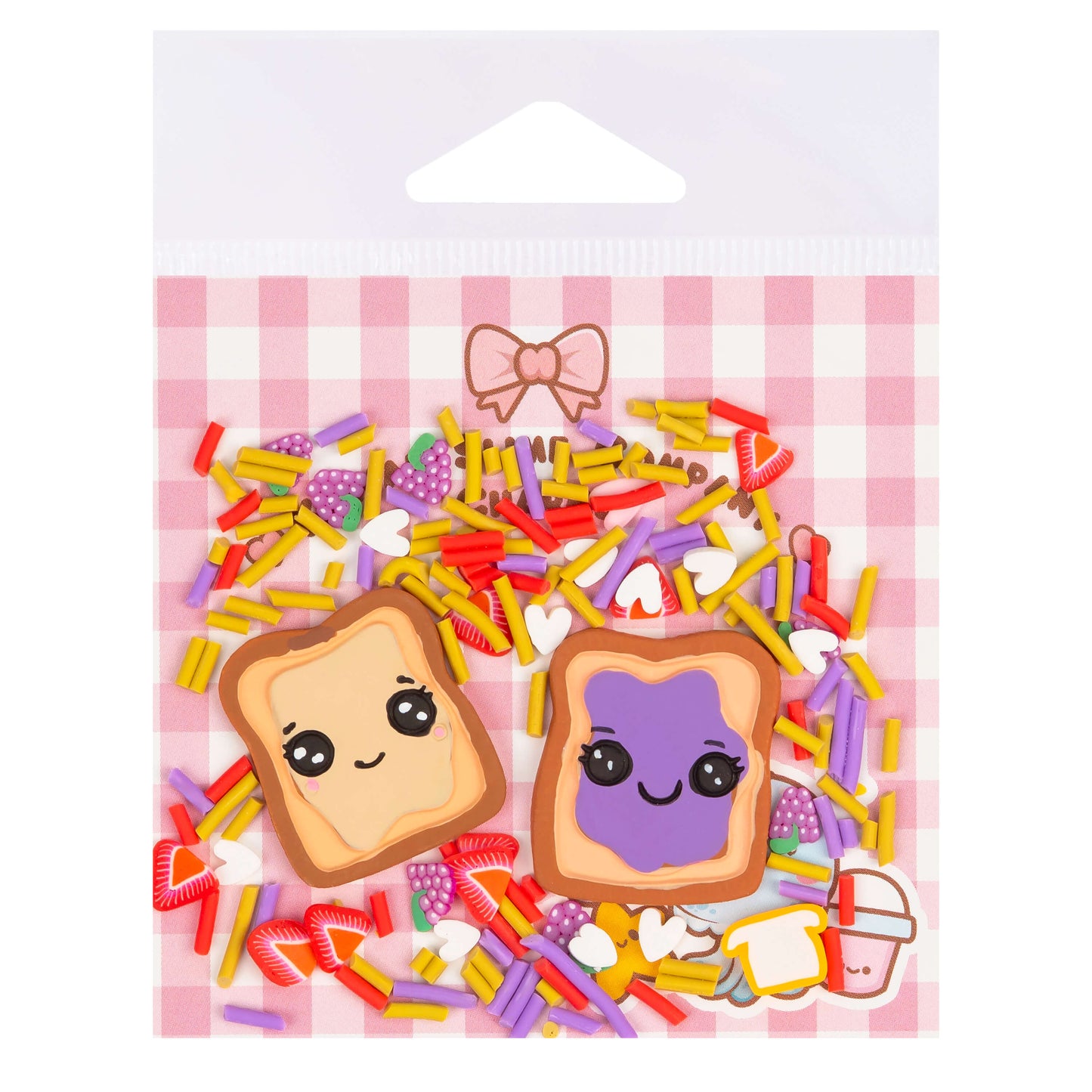 Peanut Butter Jelly Time Charm Bag