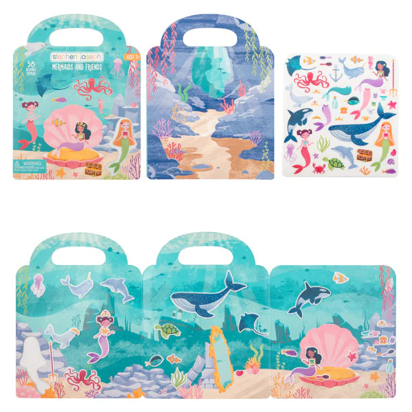 Mermaid Reusable Stickers