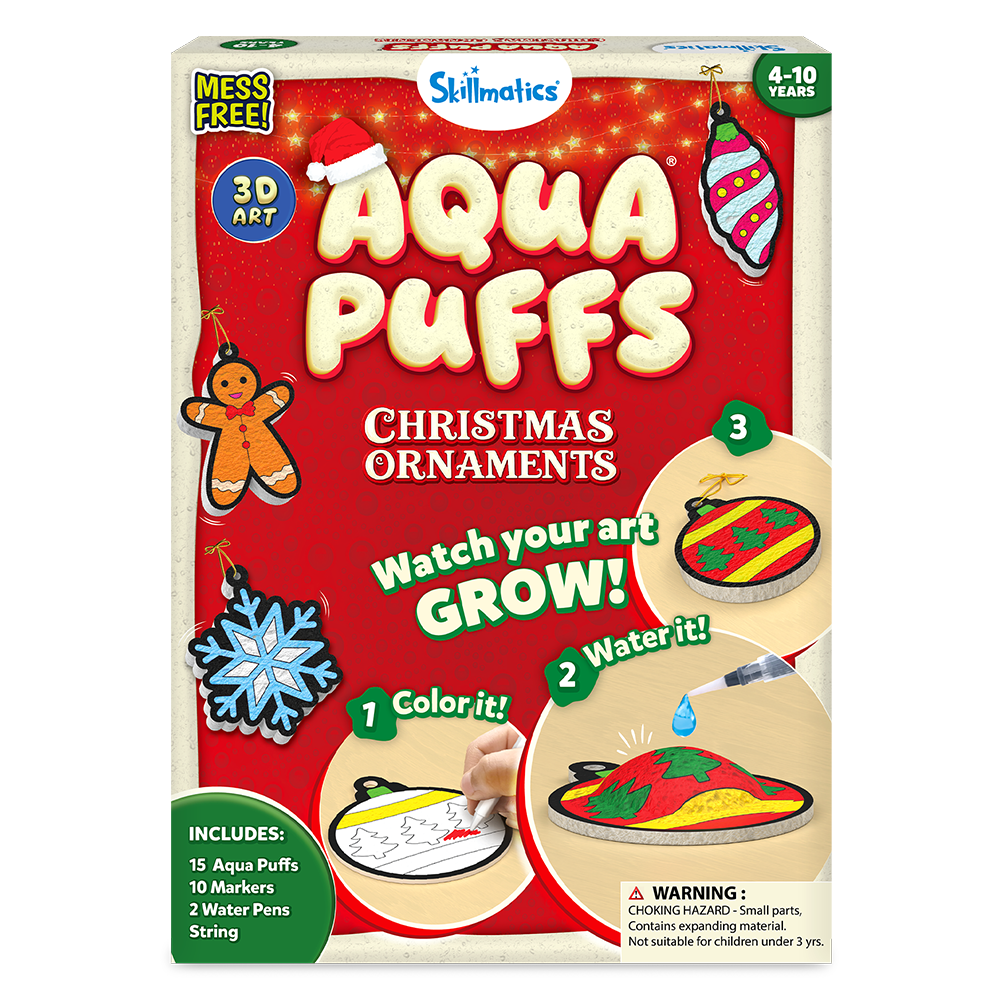 Aqua Puffs Christmas
