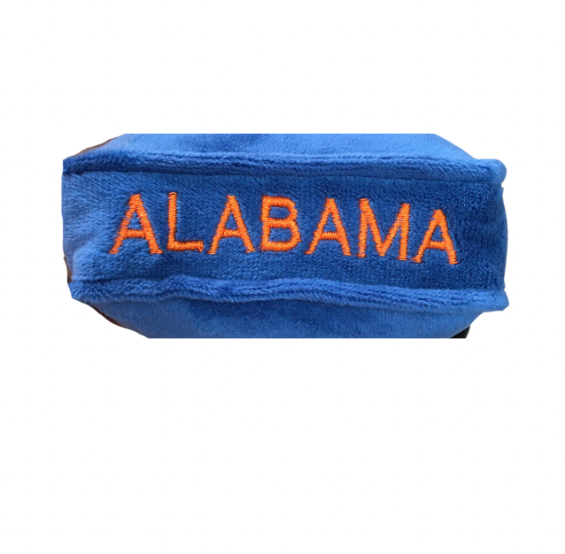 Alabama Navy Stuffed State