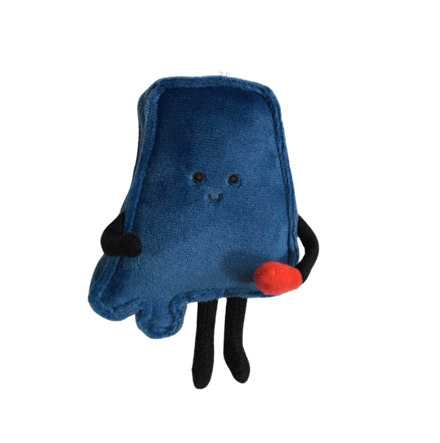 Alabama Stuffed Magnet Navy