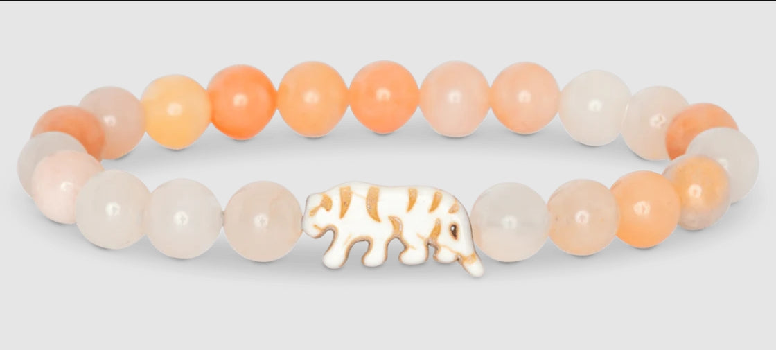 Tiger Hibiscus Bracelet