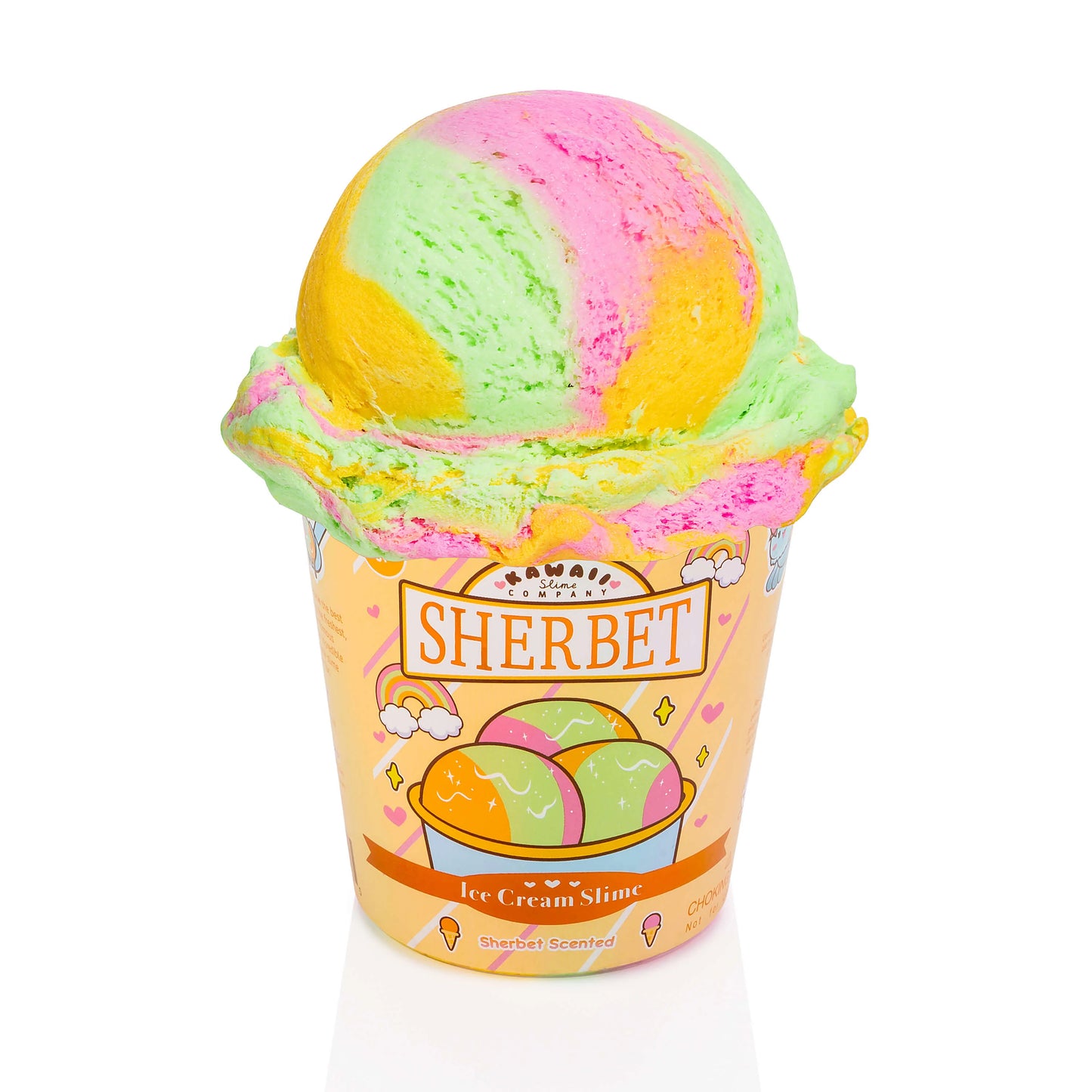 Sherbet Ice Cream Slime
