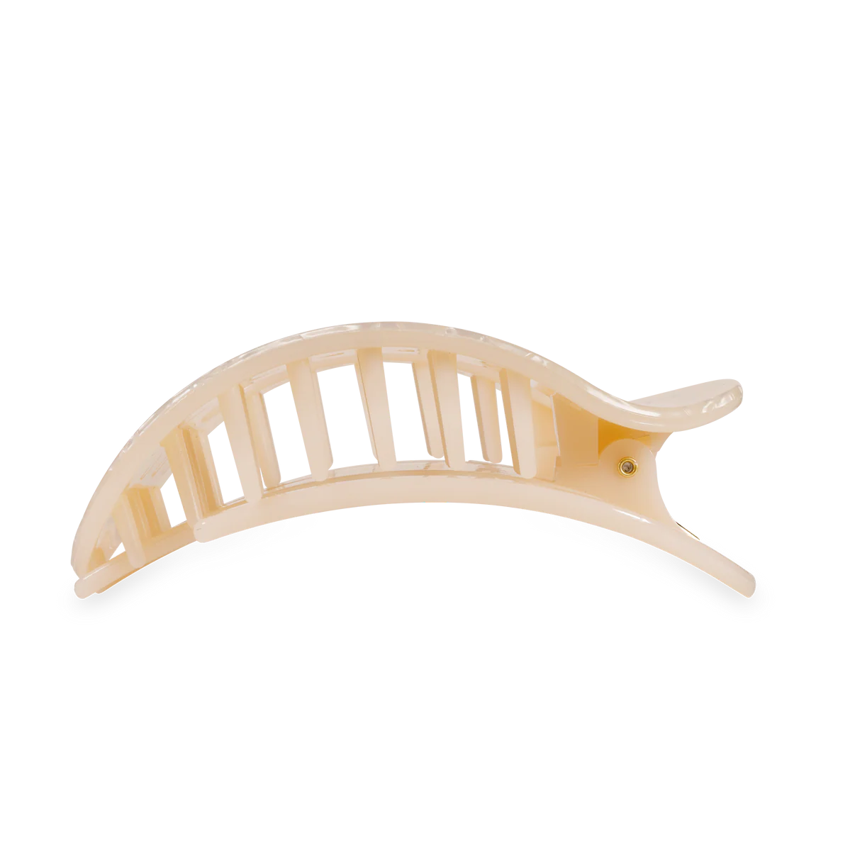Soft Surf Flat Round Hair Clip