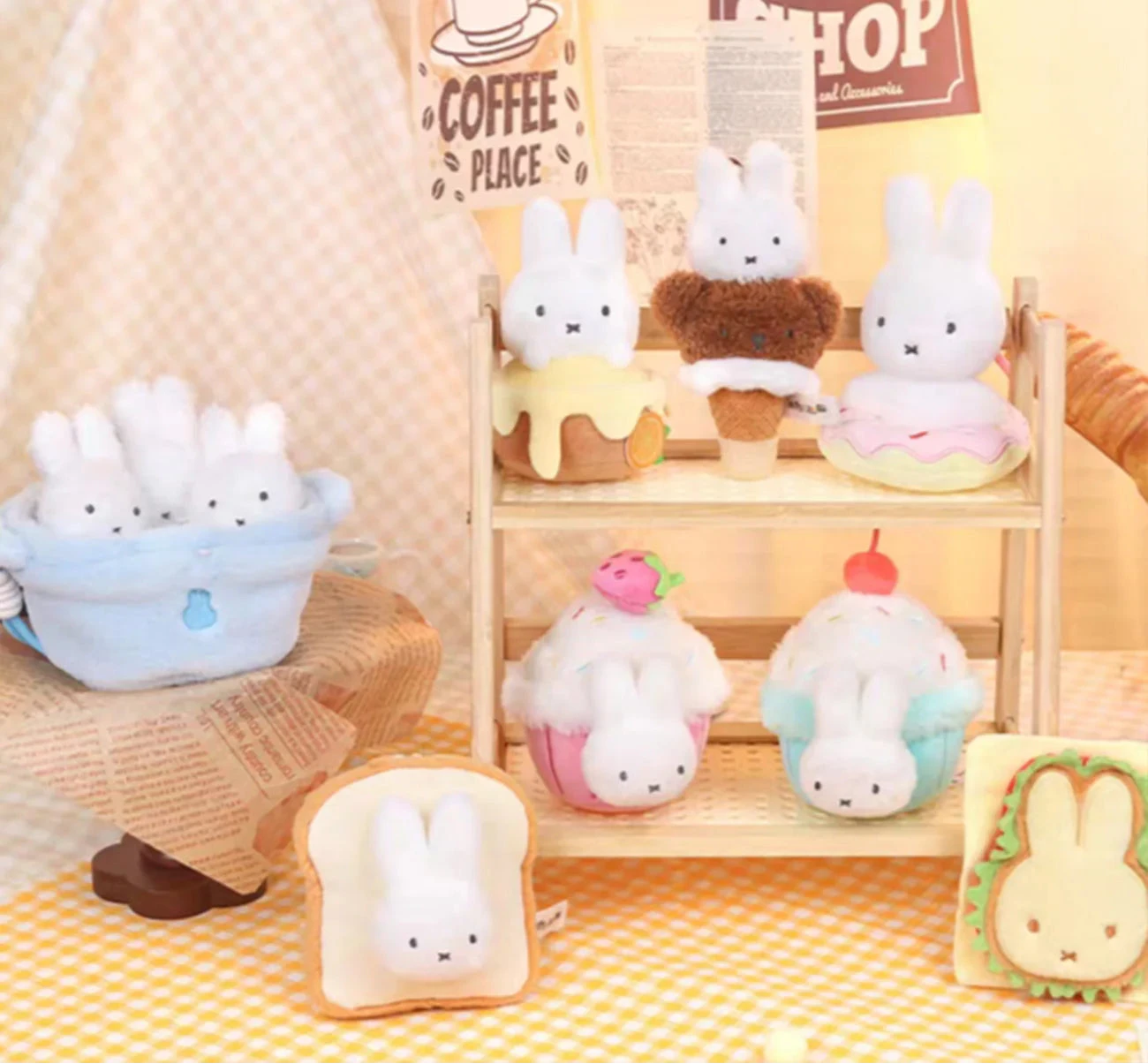 Vipo Miffy Bakery Plush Blind Box
