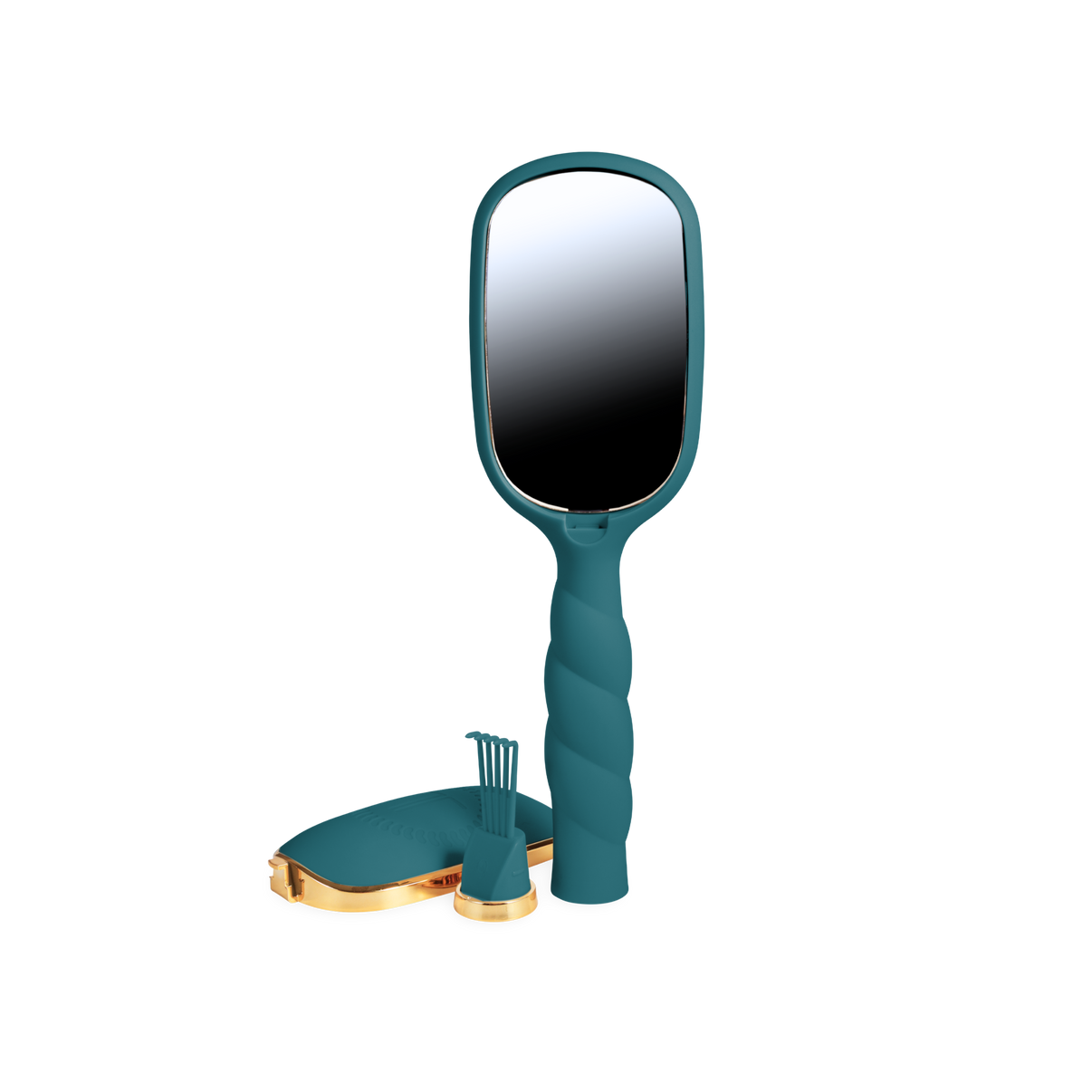 Teal With It Boar Bristle Hair Brush Full Size