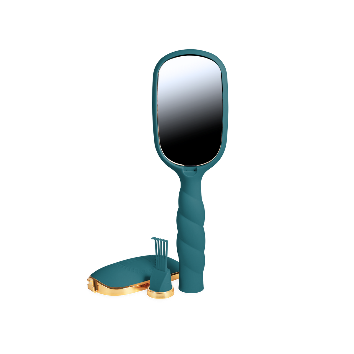 Teal With It Detangler Fine Hair Brush Full Size