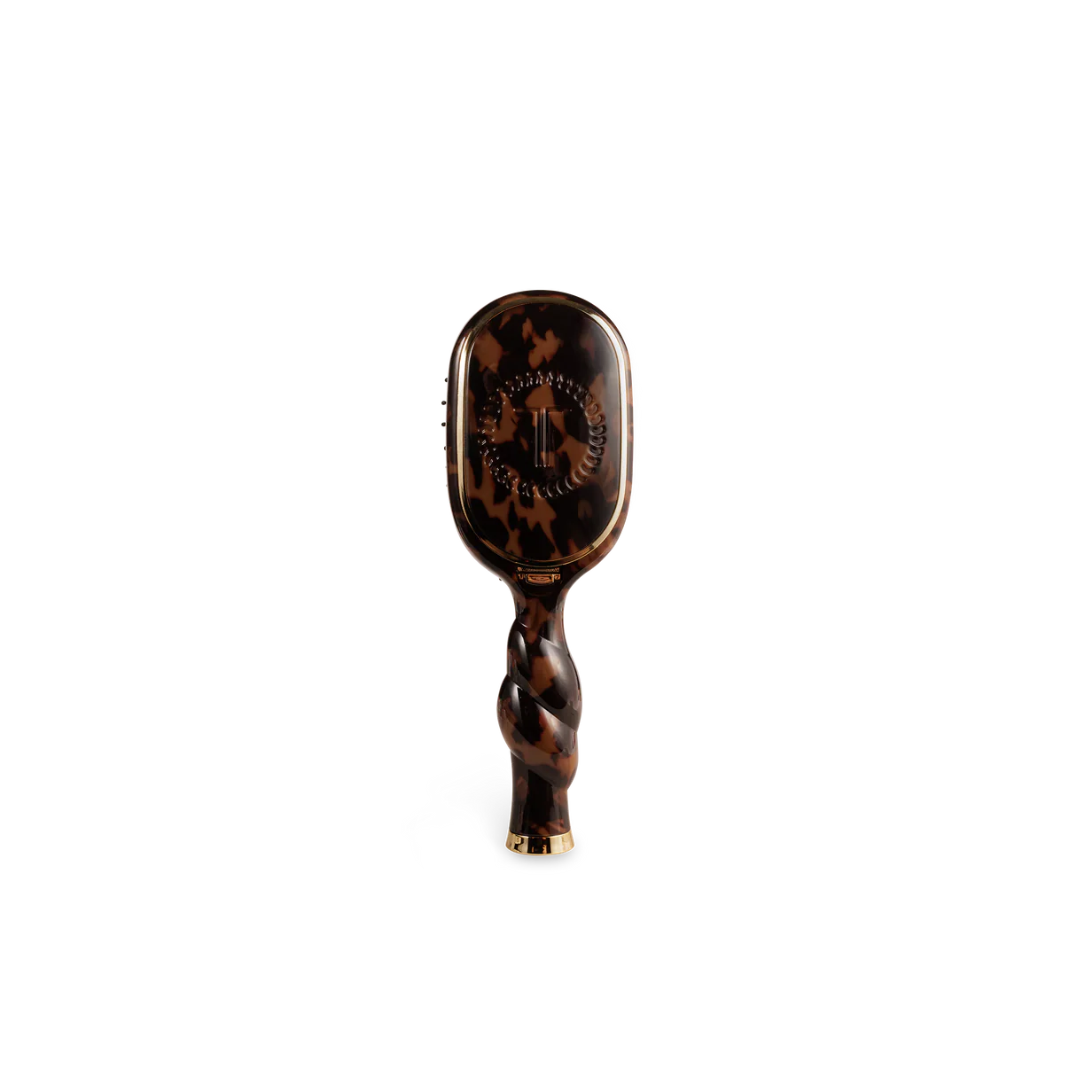 Tortoise Mini Boar Bristle Hair Brush