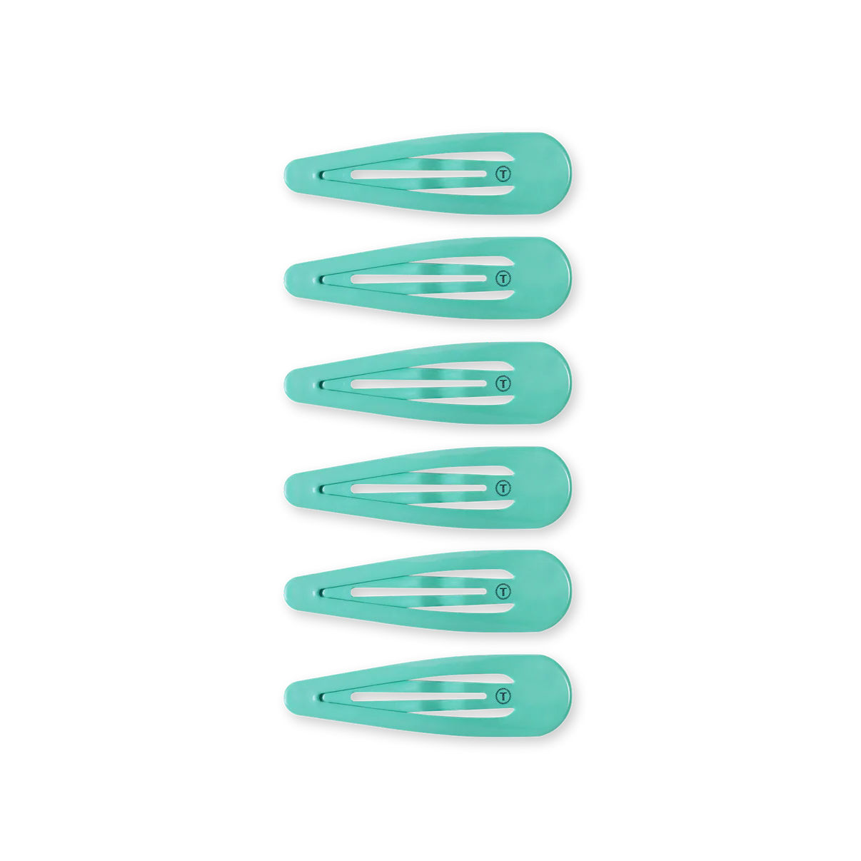 Total Turquoise Snap Clip 6pk