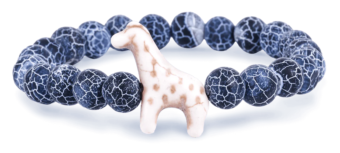 River Stone Giraffe Bracelet