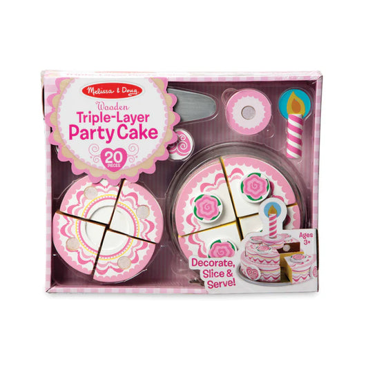 Triple Layer Party Cake