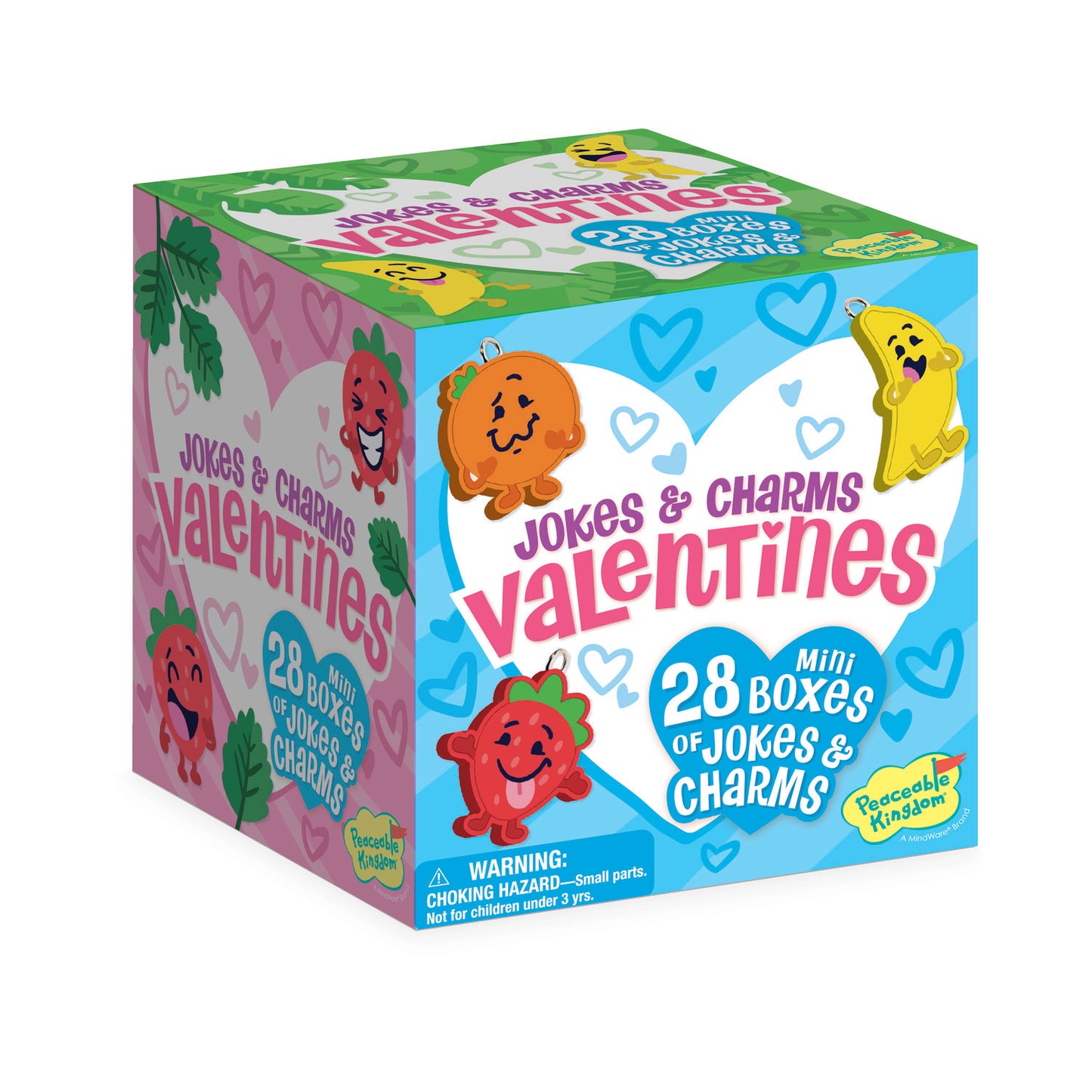 Silly Jokes Valentines with Charms Mini Boxes