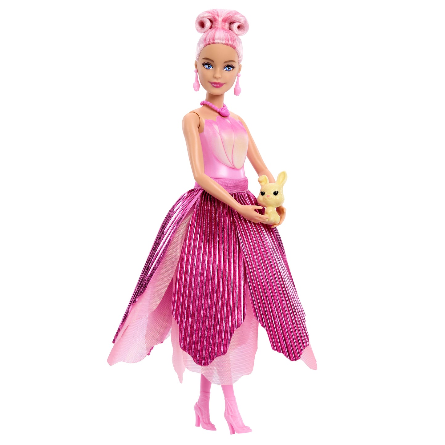 Pink BARBIE® PETAL POP™ Doll and Accessories