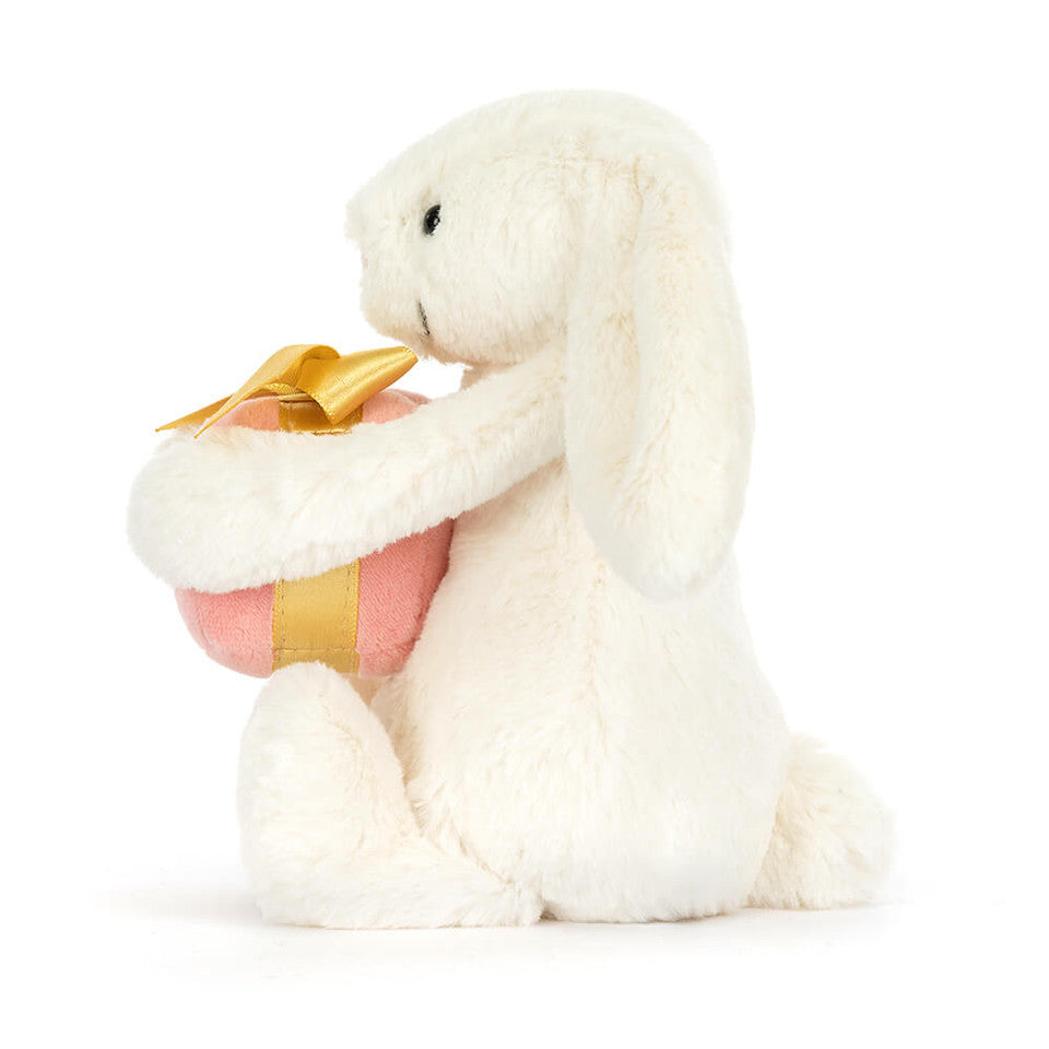 Bashful Bunny W/Present