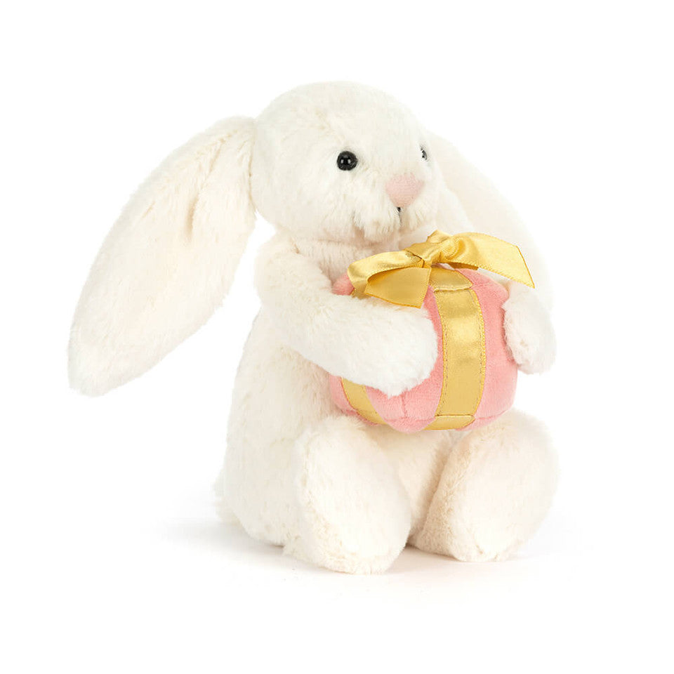 Bashful Bunny W/Present